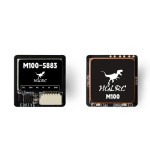 Modulo GPS M100-5883 HGLRC con Antenna in ceramica indicatori LED di bordo 21x21mm per Drone a lungo raggio aereo RC